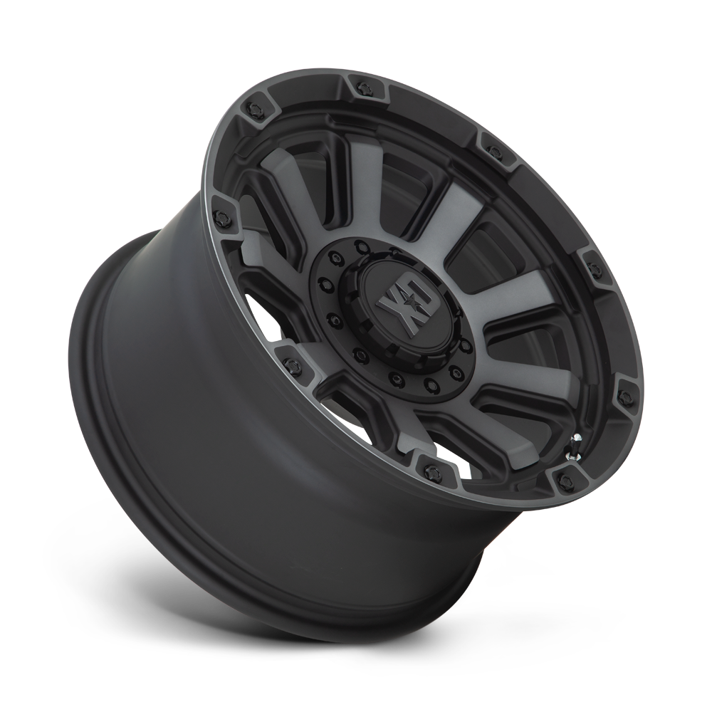 XD WHEELS l GAUNTLET SATIN BLACK W/ GRAY TINT