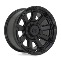 XD WHEELS l GAUNTLET SATIN BLACK