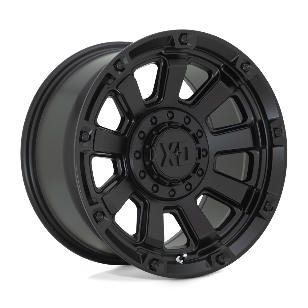 XD WHEELS l GAUNTLET SATIN BLACK