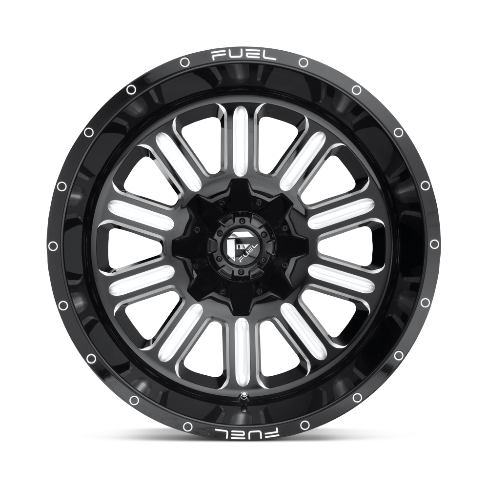 FUEL l HARDLINE Model D620 GLOSS BLACK MILLED