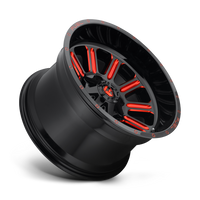 FUEL l HARDLINE Model D620 GLOSS BLACK RED TINTED CLEAR