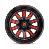 FUEL l HARDLINE Model D620 GLOSS BLACK RED TINTED CLEAR