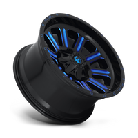 FUEL l HARDLINE Model D620 GLOSS BLACK BLUE TINTED CLEAR