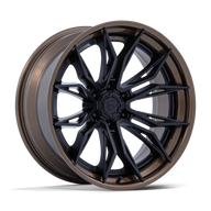 FUEL l MUTINY Model FC404 MATTE BLACK W GLOSS BRONZE LIP