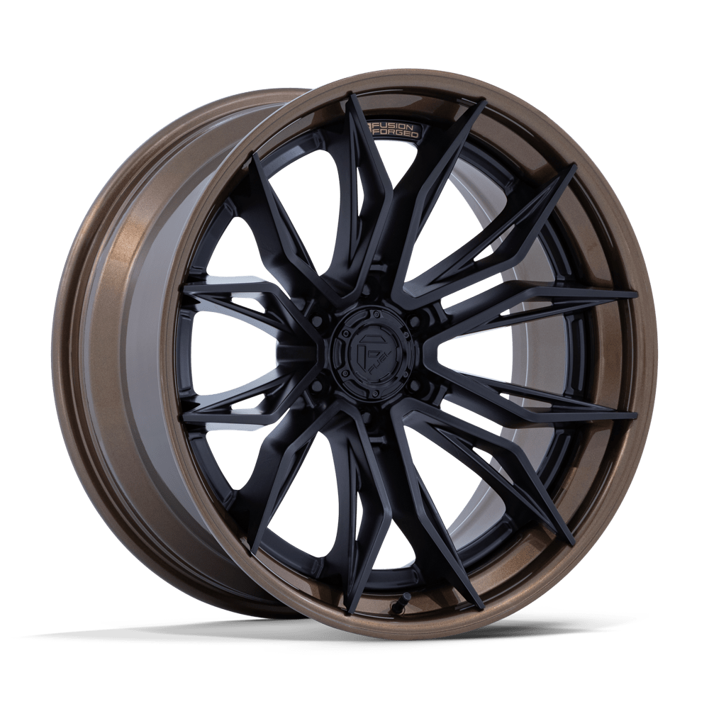 FUEL l MUTINY Model FC404 MATTE BLACK W GLOSS BRONZE LIP