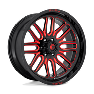 FUEL l IGNITE Model D663 GLOSS BLACK RED TINTED CLEAR