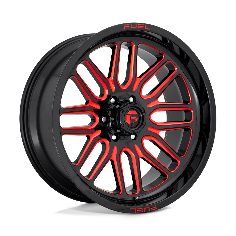 FUEL l IGNITE Model D663 GLOSS BLACK RED TINTED CLEAR