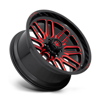FUEL l IGNITE Model D663 GLOSS BLACK RED TINTED CLEAR