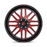 FUEL l IGNITE Model D663 GLOSS BLACK RED TINTED CLEAR
