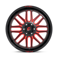 FUEL l IGNITE Model D663 GLOSS BLACK RED TINTED CLEAR