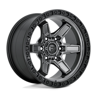 FUEL l KICKER Model D698 MATTE GUNMETAL BLACK BEAD RING