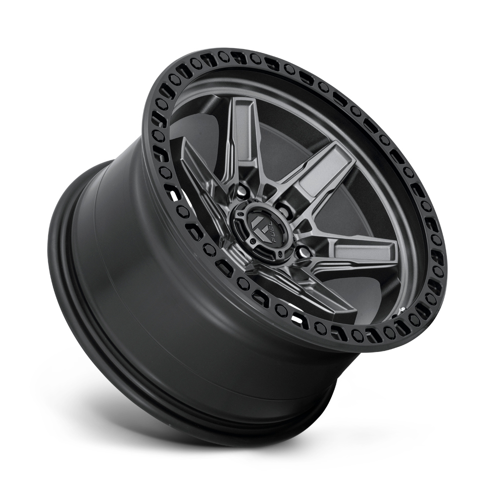 FUEL l KICKER Model D698 MATTE GUNMETAL BLACK BEAD RING