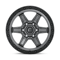 FUEL l KICKER Model D698 MATTE GUNMETAL BLACK BEAD RING
