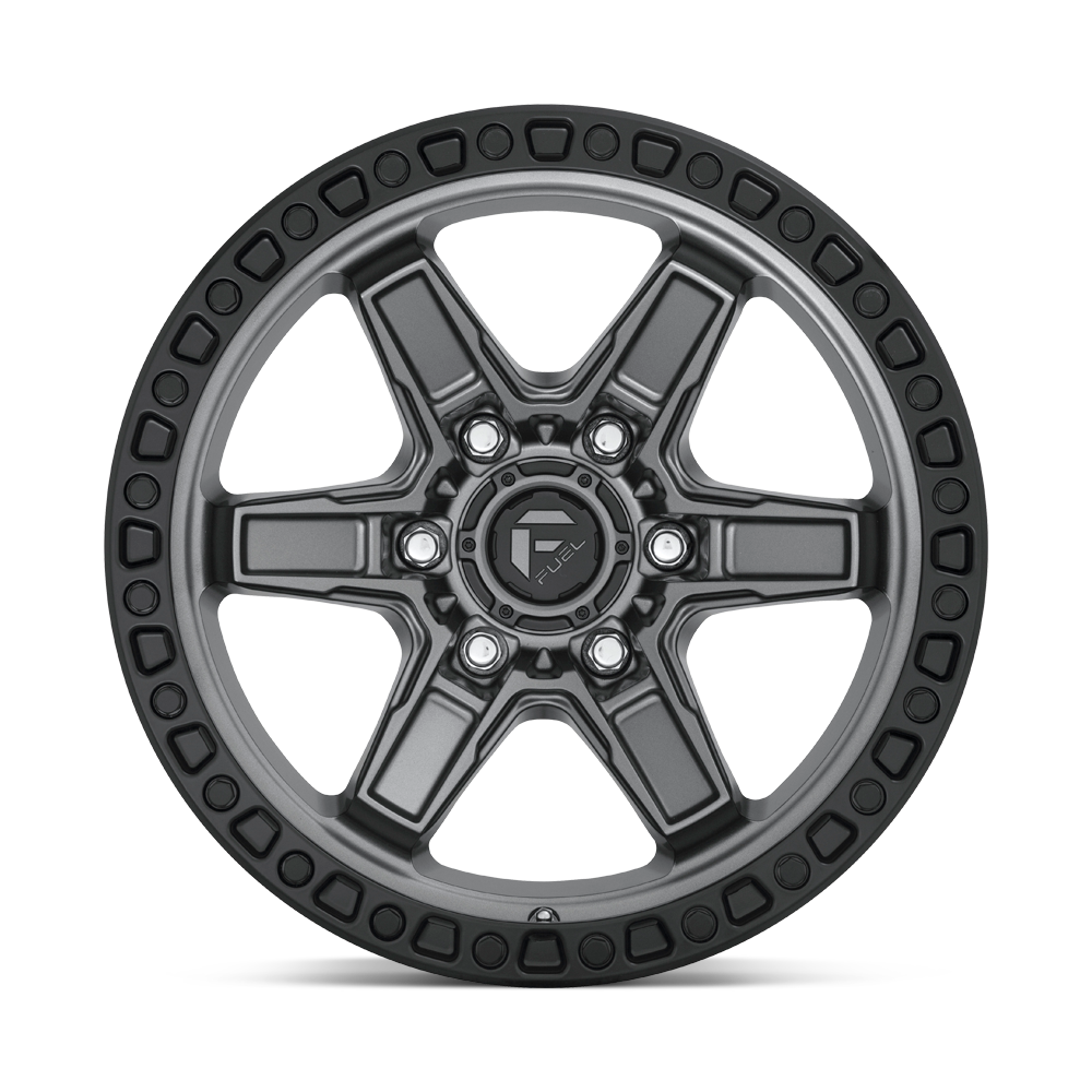 FUEL l KICKER Model D698 MATTE GUNMETAL BLACK BEAD RING