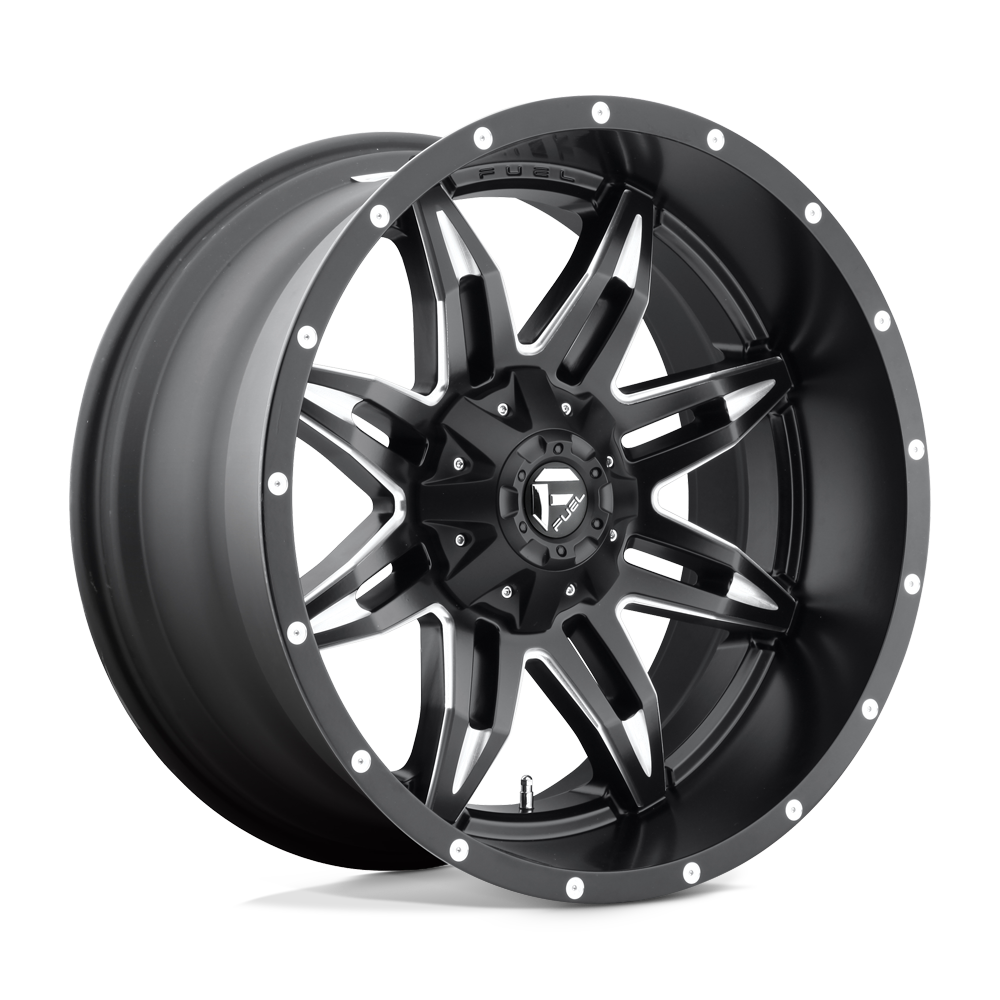 FUEL l LETHAL Model D567 MATTE BLACK MILLED