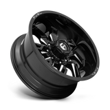FUEL l LOCKDOWN Model D747 GLOSS BLACK MILLED