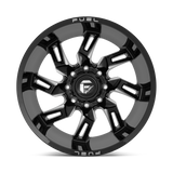 FUEL l LOCKDOWN Model D747 GLOSS BLACK MILLED