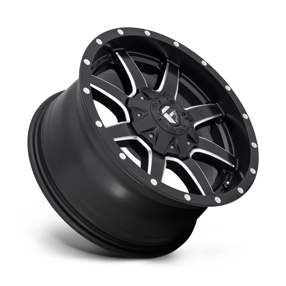 FUEL l MAVERICK DEEP LIP Model D538 MATTE BLACK MILLED