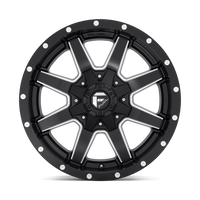 FUEL l MAVERICK Model D538 MATTE BLACK MILLED