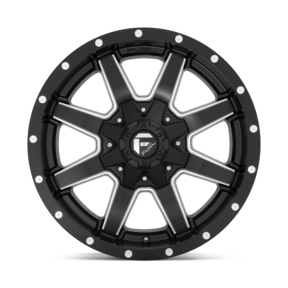 FUEL l MAVERICK DEEP LIP Model D538 MATTE BLACK MILLED