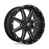 FUEL l MAVERICK Model D610 GLOSS BLACK MILLED
