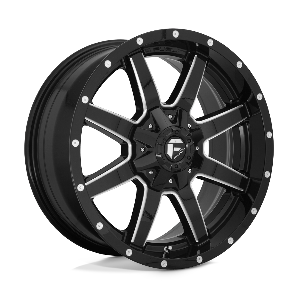 FUEL l MAVERICK Model D610 GLOSS BLACK MILLED
