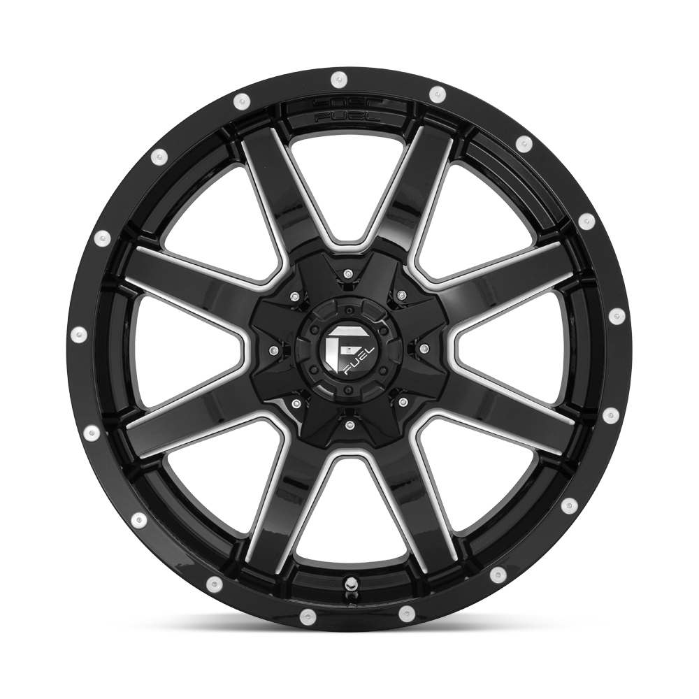 FUEL l MAVERICK Model D610 GLOSS BLACK MILLED