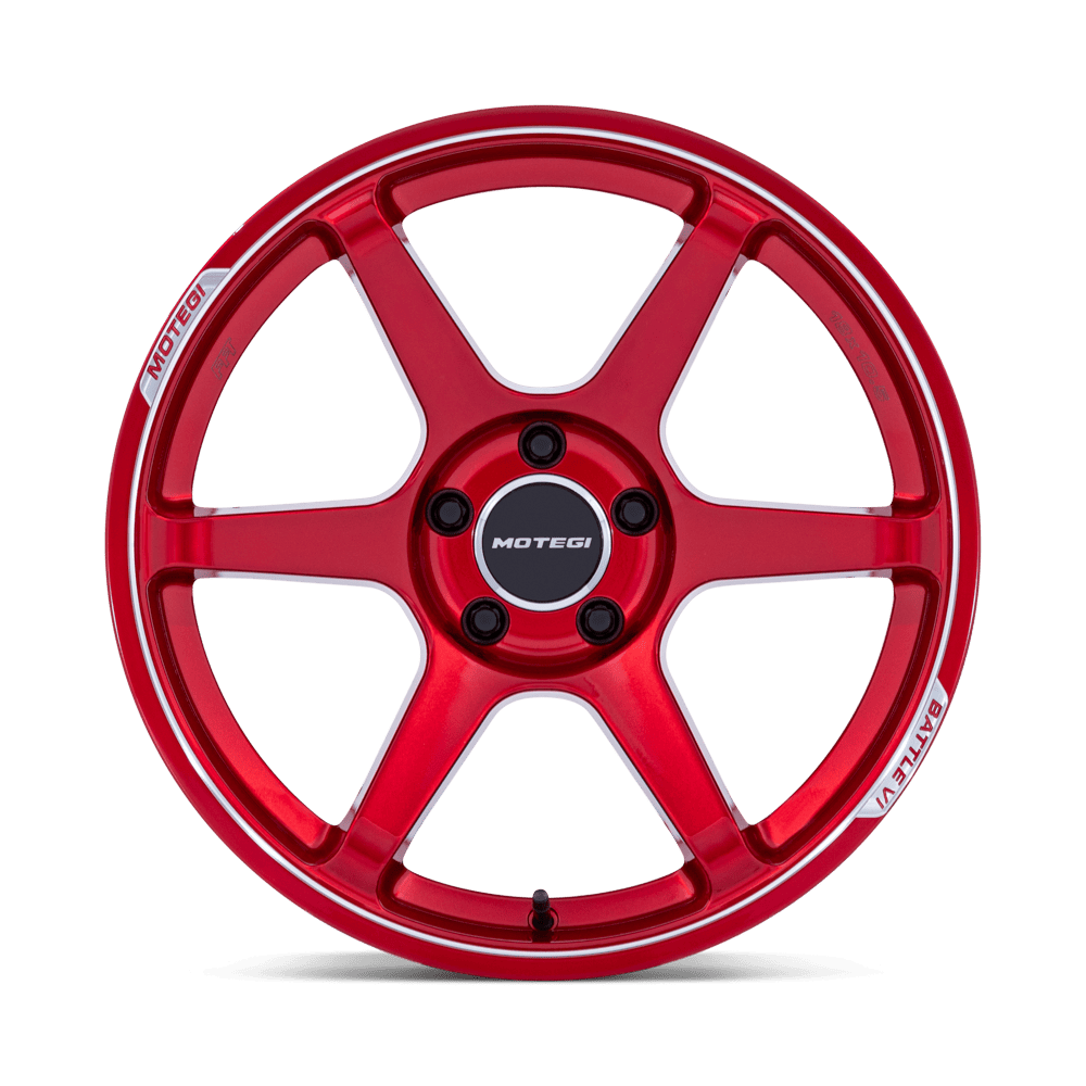 MOTEGI l MR160 BATTLE VI l CHERRY RED METALLIC W/ MCH LIP