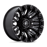 FUEL l QUAKE Model D828 GLOSS BLACK MILLED
