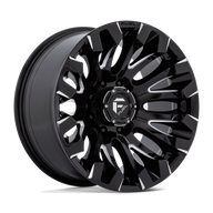 FUEL l QUAKE Model D828 GLOSS BLACK MILLED