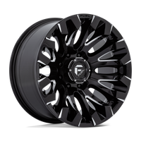 FUEL l QUAKE Model D828 GLOSS BLACK MILLED
