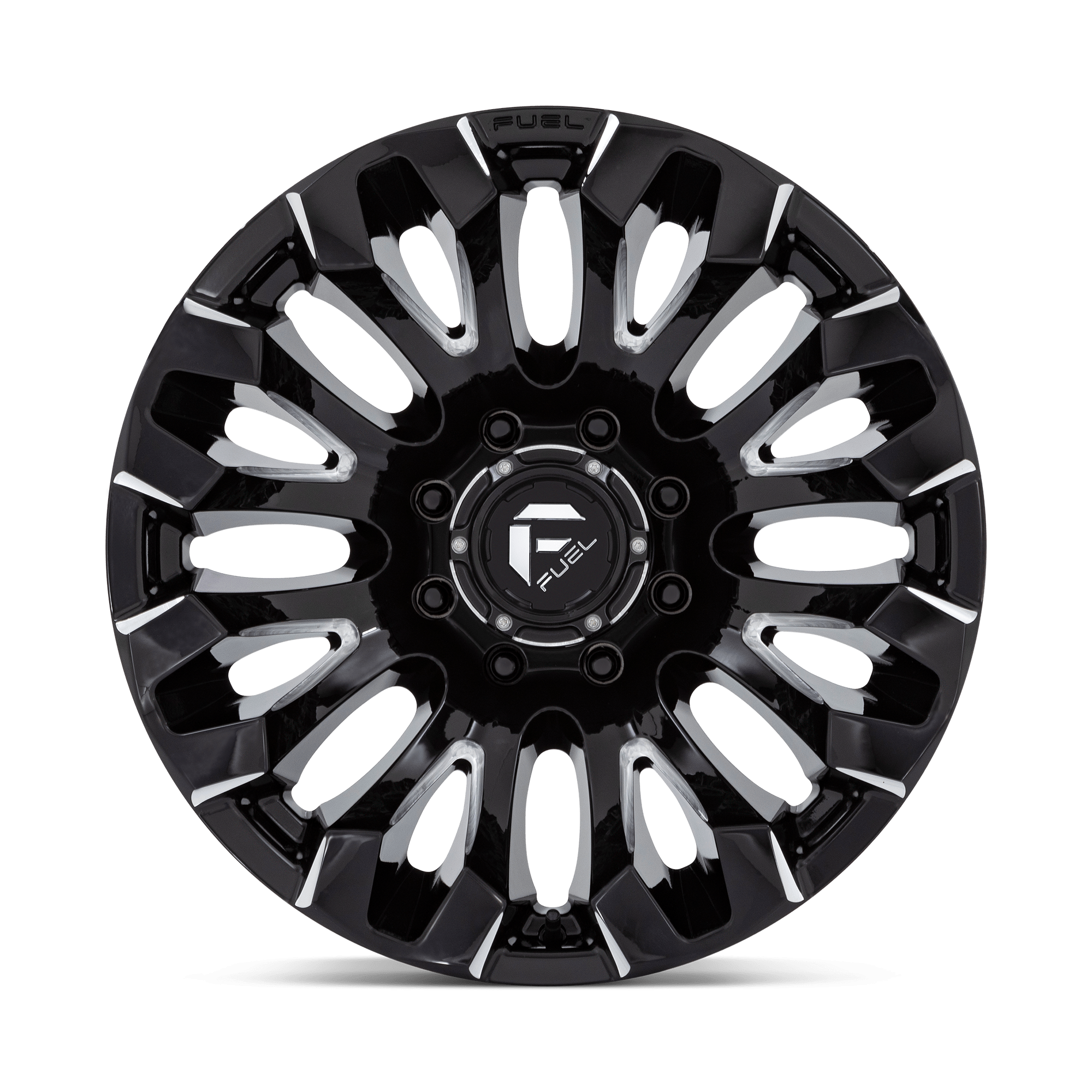 FUEL l QUAKE Model D828 GLOSS BLACK MILLED