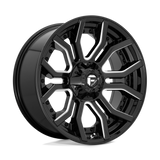 FUEL l RAGE Model D711 GLOSS BLACK MILLED