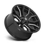 FUEL l RAGE Model D711 GLOSS BLACK MILLED