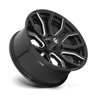 FUEL l RAGE Model D711 GLOSS BLACK MILLED