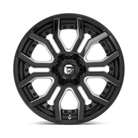 FUEL l RAGE Model D711 GLOSS BLACK MILLED