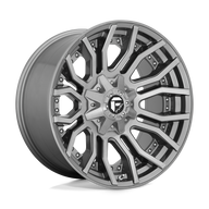FUEL l RAGE PLATINUM Model D713 BRUSHED GUN METAL TINTED CLEAR