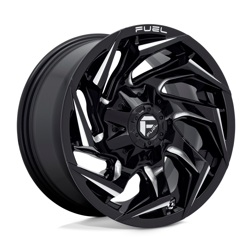 FUEL l REACTION Model D753 GLOSS BLACK MILLED