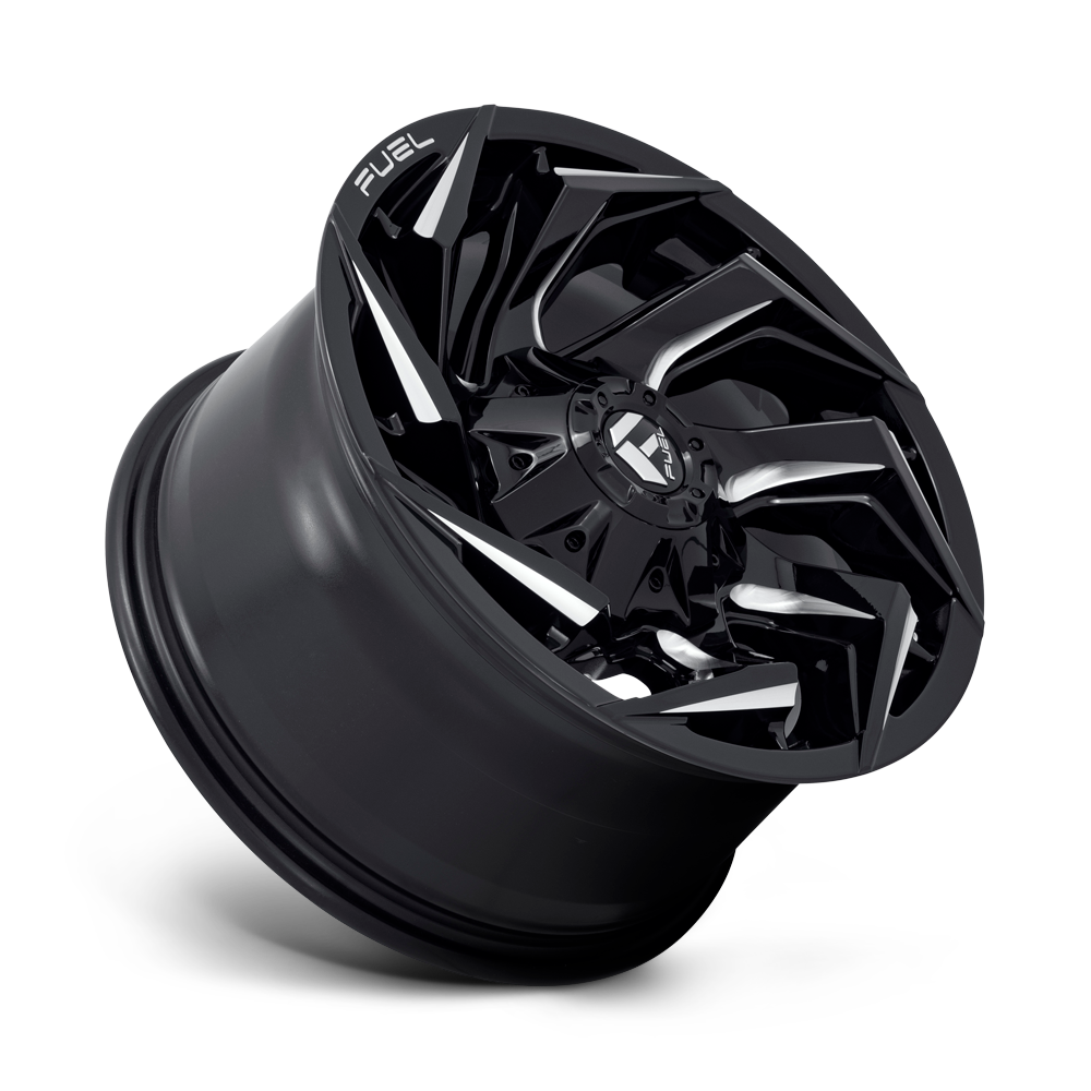 FUEL l REACTION Model D753 GLOSS BLACK MILLED