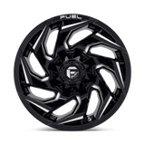 FUEL l REACTION Model D753 GLOSS BLACK MILLED