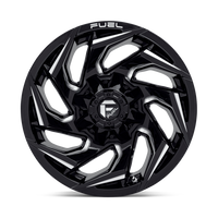 FUEL l REACTION Model D753 GLOSS BLACK MILLED