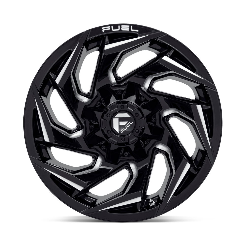FUEL l REACTION Model D753 GLOSS BLACK MILLED