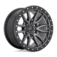 FUEL l REBEL Model D680 MATTE GUNMETAL BLACK BEAD RING