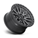 FUEL l REBEL Model D680 MATTE GUNMETAL BLACK BEAD RING
