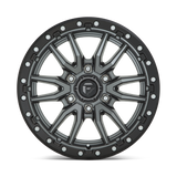 FUEL l REBEL Model D680 MATTE GUNMETAL BLACK BEAD RING