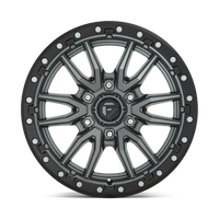 FUEL l REBEL Model D680 MATTE GUNMETAL BLACK BEAD RING