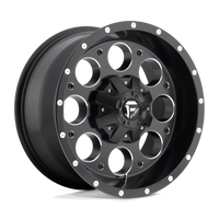 FUEL l REVOLVER Model D525 MATTE BLACK MILLED