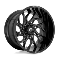 FUEL l RUNNER Model D741 GLOSS BLACK MILLED