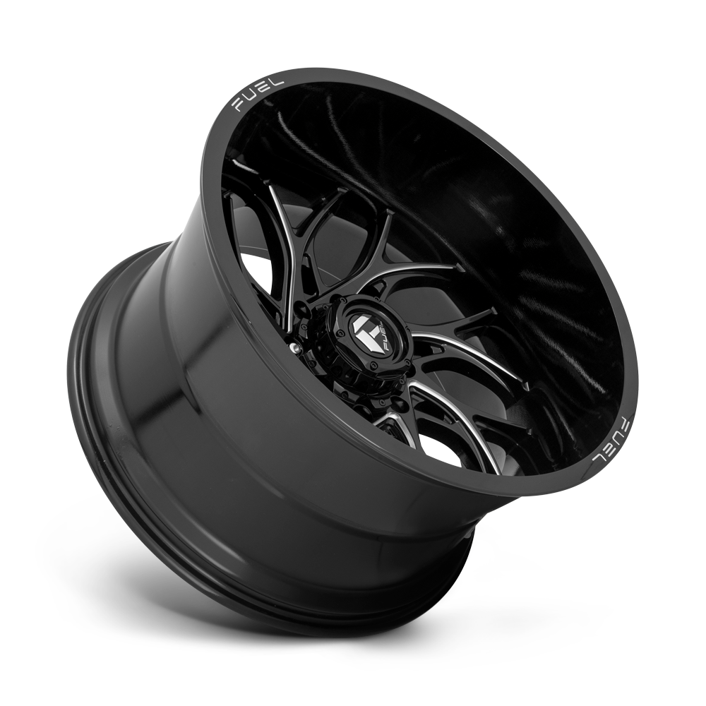 FUEL l RUNNER Model D741 GLOSS BLACK MILLED