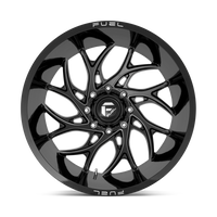 FUEL l RUNNER Model D741 GLOSS BLACK MILLED